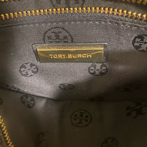 Tory Burch Alexa Stitch Quilted Camera Bag Black Crossbody - Picture 5 of 5